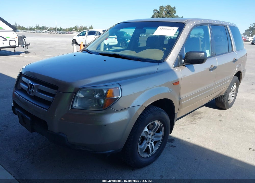 2007 HONDA PILOT VIN: 5FNYF18167B015084