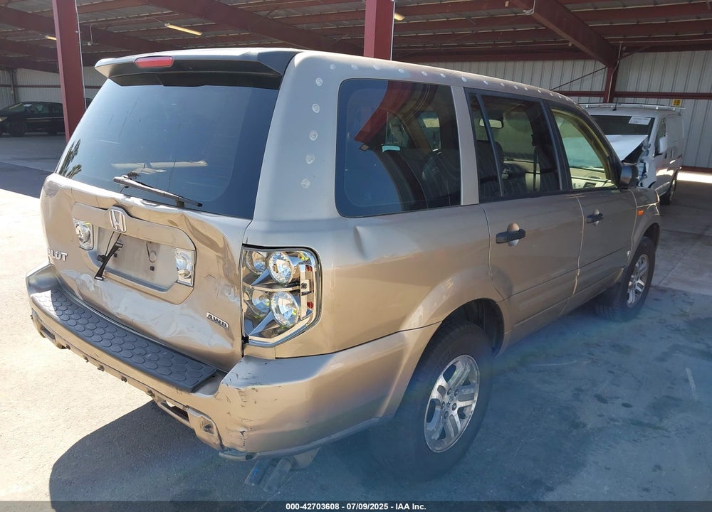2007 HONDA PILOT VIN: 5FNYF18167B015084