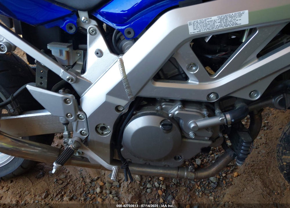 2003 SUZUKI SV650 VIN: JS1VP53A532100441