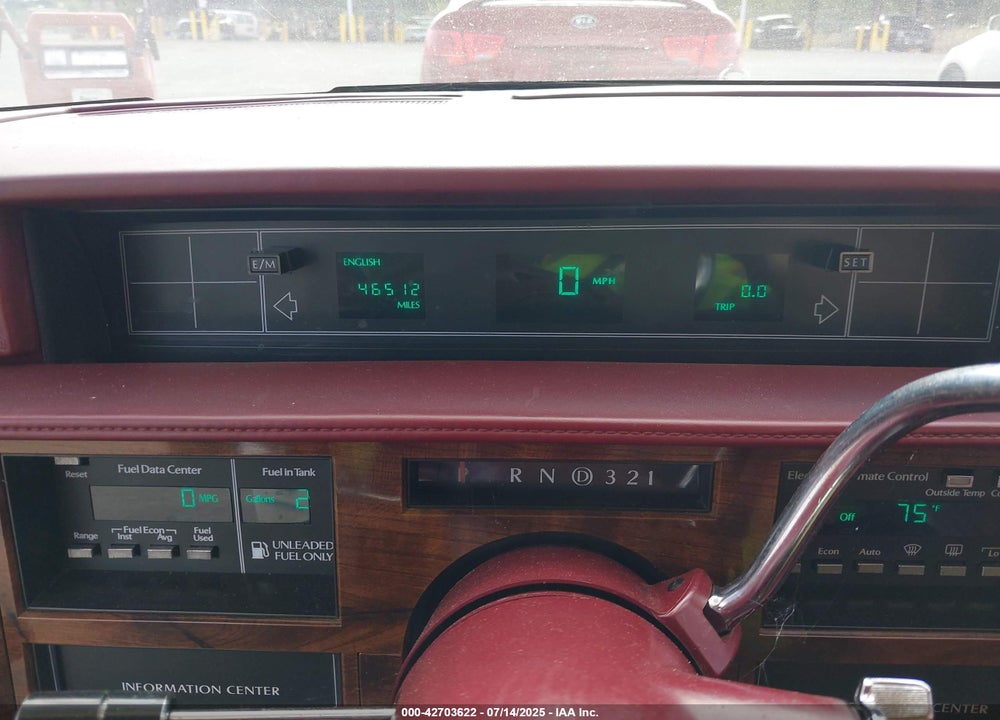1988 CADILLAC DEVILLE VIN: 1G6CD1154J4322784