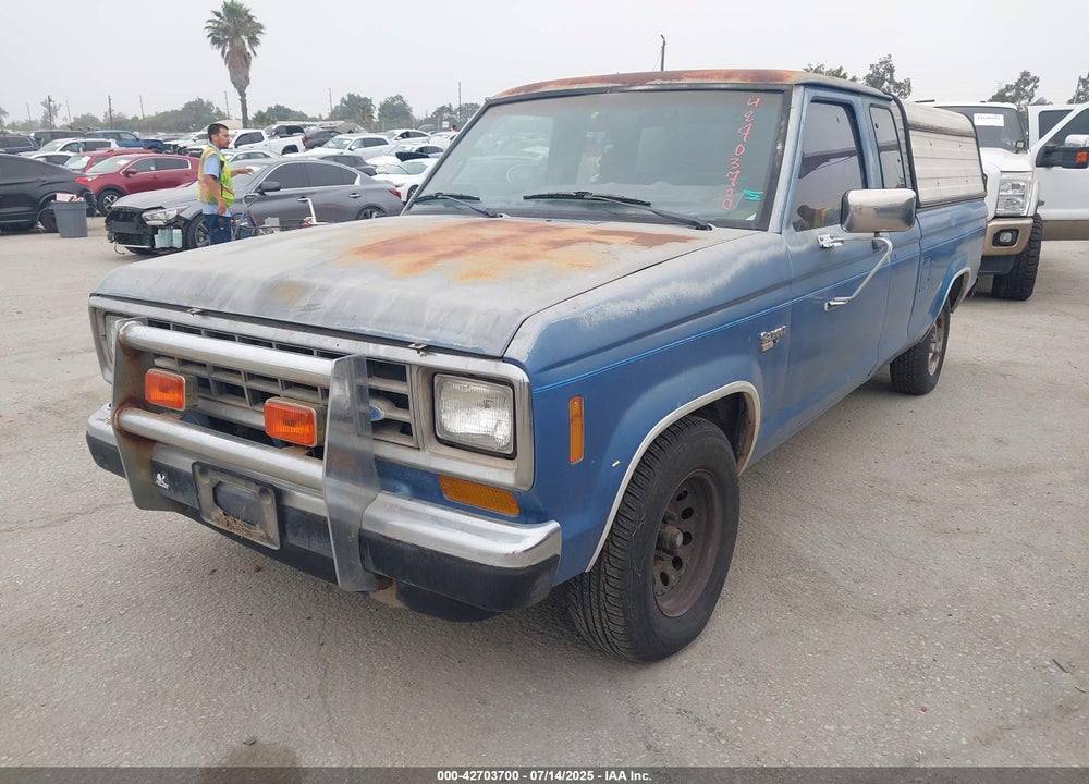 1987 FORD RANGER SUPER CAB VIN: 1FTCR14T4HPB47356