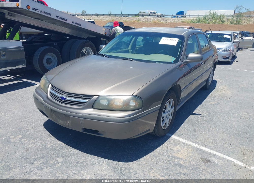 2002 CHEVROLET IMPALA VIN: 2G1WF52E729358440