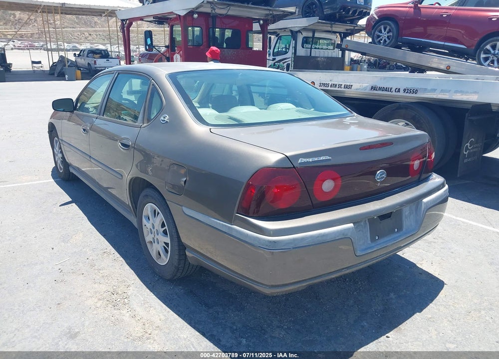 2002 CHEVROLET IMPALA VIN: 2G1WF52E729358440