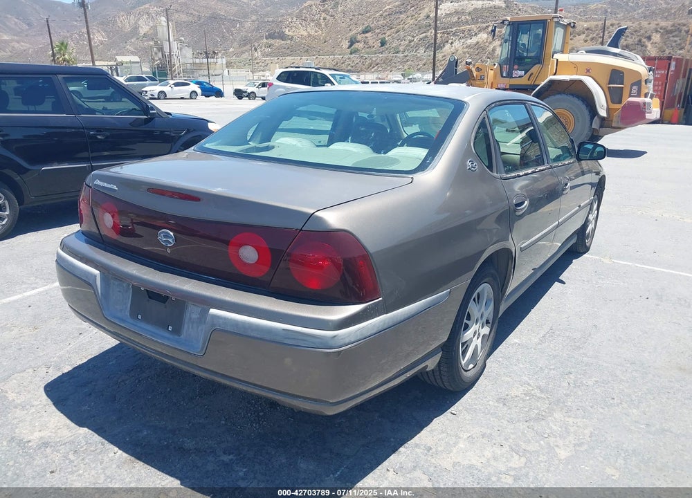 2002 CHEVROLET IMPALA VIN: 2G1WF52E729358440