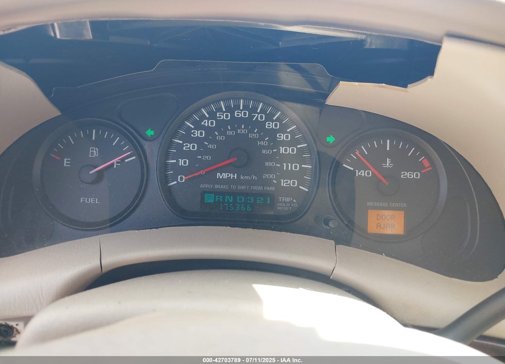 2002 CHEVROLET IMPALA VIN: 2G1WF52E729358440