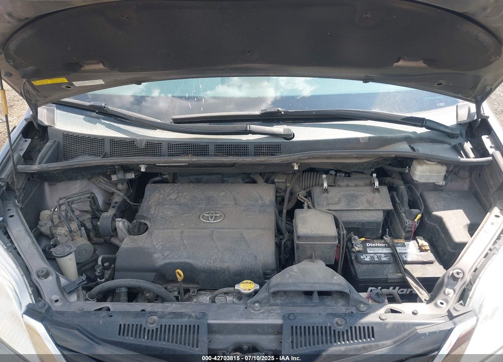 2012 TOYOTA SIENNA LE 7 PASSENGER VIN: 5TDJK3DC3CS037713