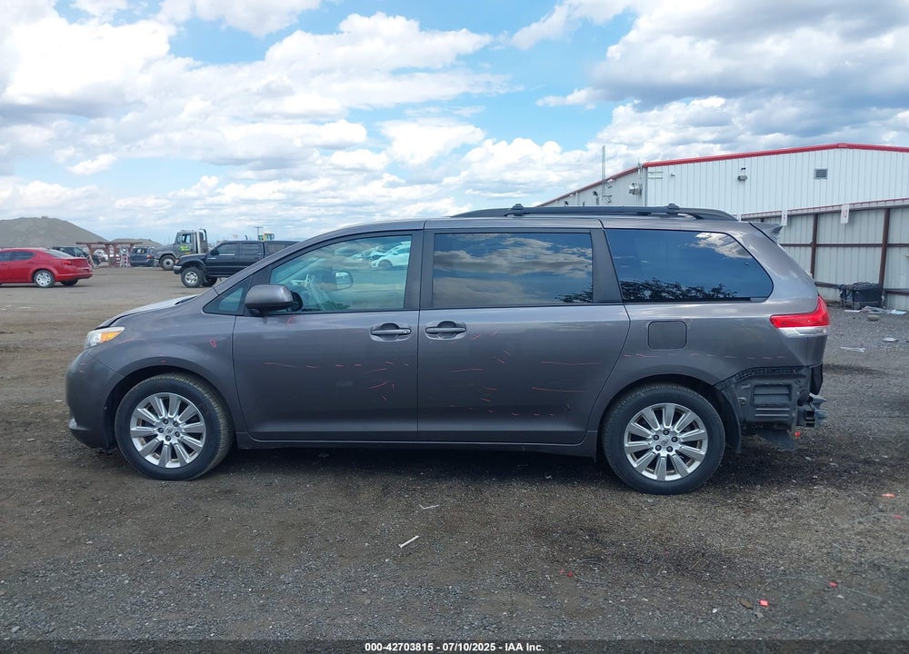 2012 TOYOTA SIENNA LE 7 PASSENGER VIN: 5TDJK3DC3CS037713