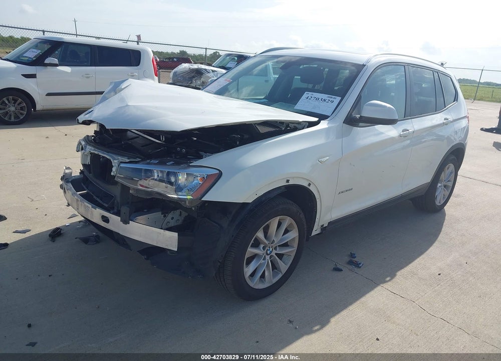 2015 BMW X3 XDRIVE28I VIN: 5UXWX9C52F0D57059