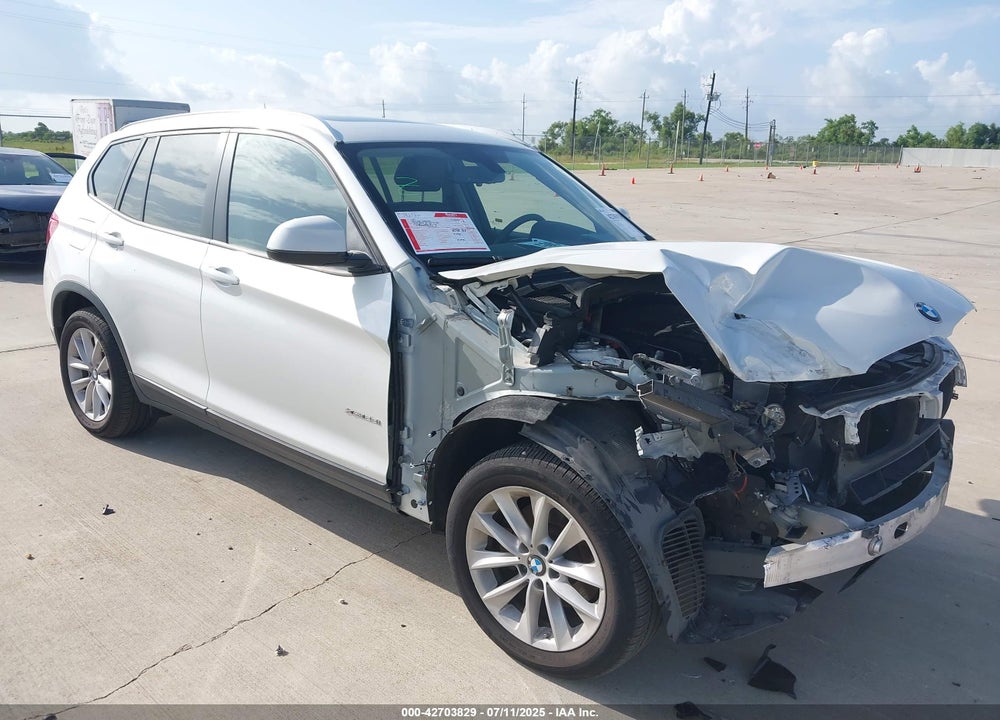 2015 BMW X3 XDRIVE28I VIN: 5UXWX9C52F0D57059