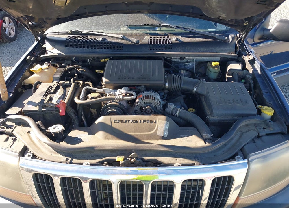 2001 JEEP GRAND CHEROKEE LAREDO VIN: 1J4GW48N31C727194