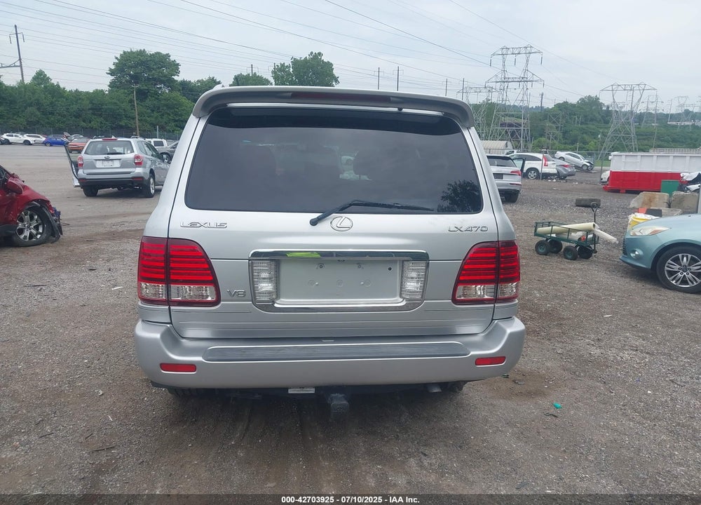 2006 LEXUS LX 470 VIN: JTJHT00W664018077