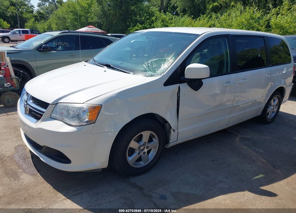 2012 DODGE GRAND CARAVAN SXT VIN: 2C4RDGCG7CR405277