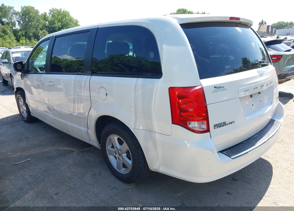 2012 DODGE GRAND CARAVAN SXT VIN: 2C4RDGCG7CR405277