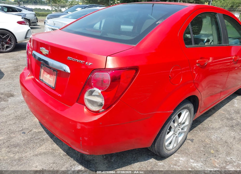 2013 CHEVROLET SONIC VIN: 1G1JC5SH8D4118736