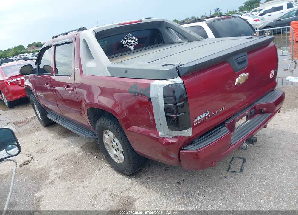2007 CHEVROLET AVALANCHE VIN: 3GNEK123X7G104618
