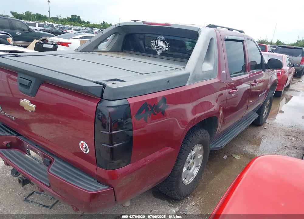 2007 CHEVROLET AVALANCHE VIN: 3GNEK123X7G104618
