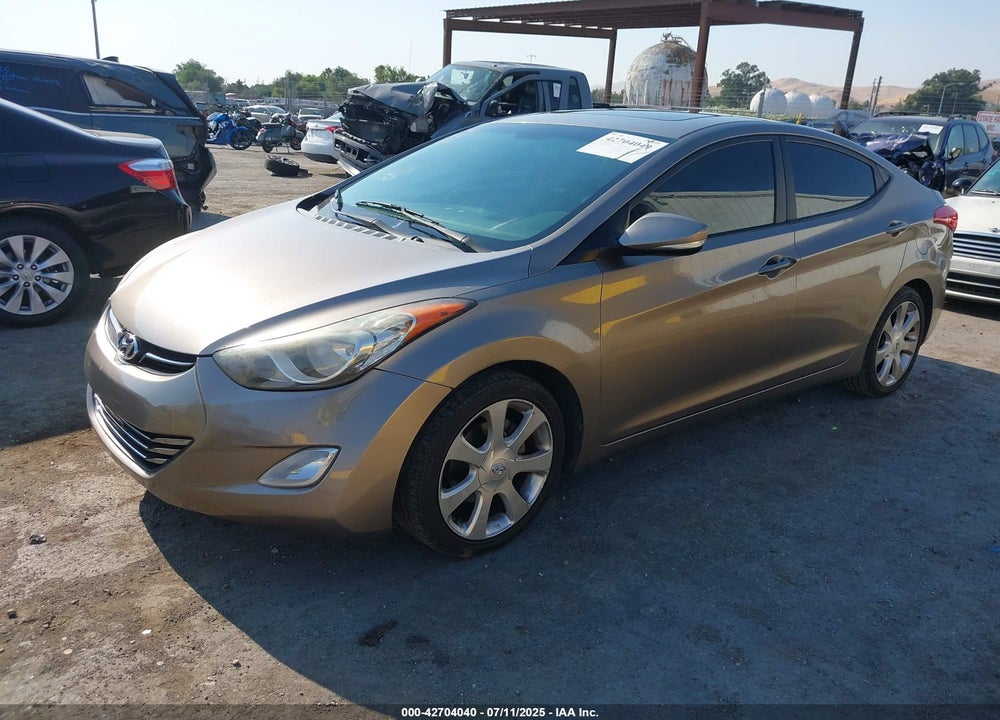 2011 HYUNDAI ELANTRA VIN: 5NPDH4AE3BH012760