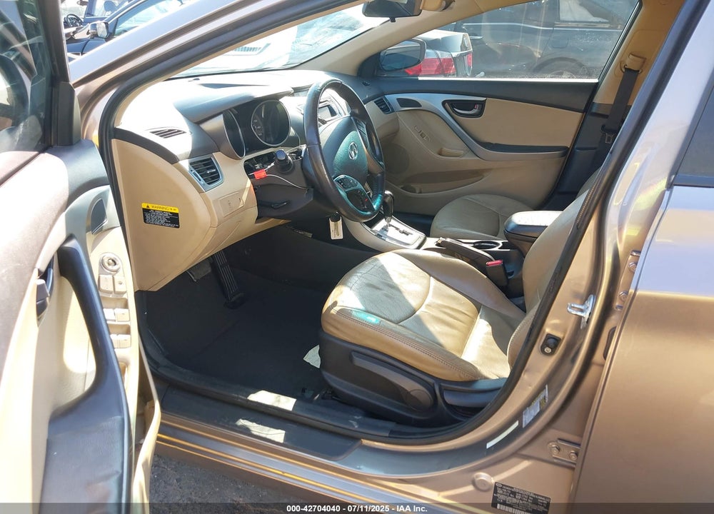 2011 HYUNDAI ELANTRA VIN: 5NPDH4AE3BH012760
