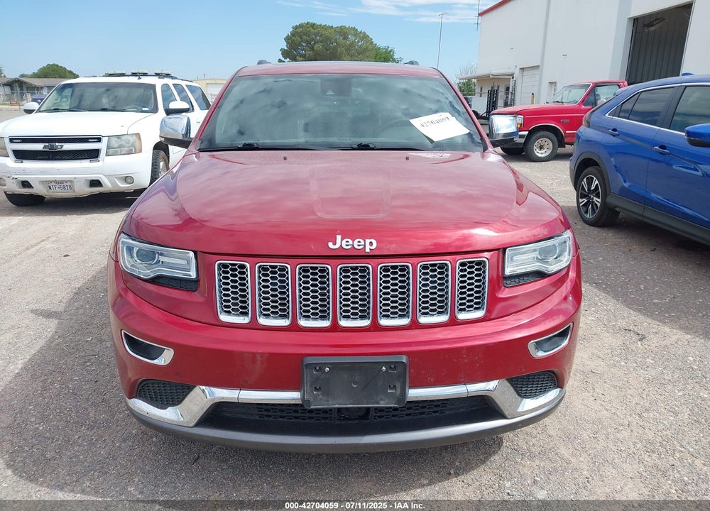2014 CHEROKEE JEEP GRAND  SUMMIT VIN: 1C4RJFJT4EC423217
