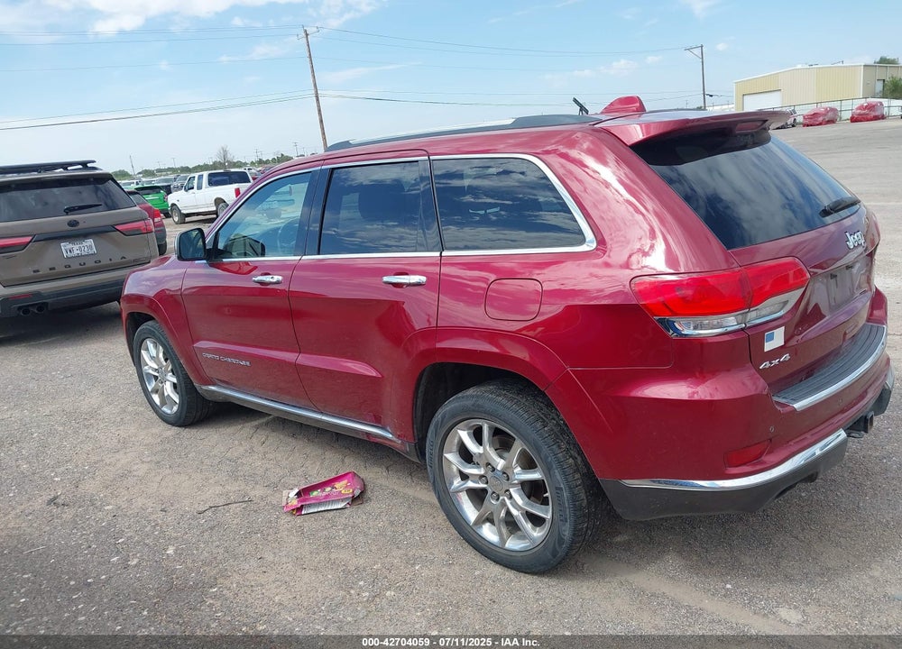 2014 CHEROKEE JEEP GRAND  SUMMIT VIN: 1C4RJFJT4EC423217