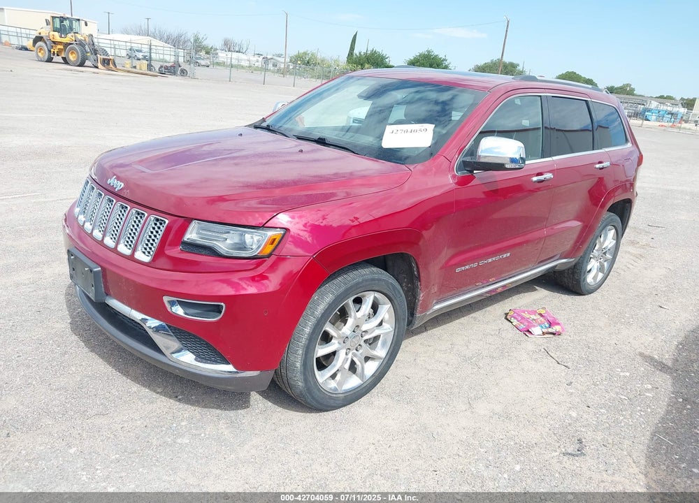 2014 CHEROKEE JEEP GRAND  SUMMIT VIN: 1C4RJFJT4EC423217
