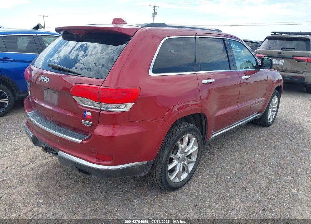2014 CHEROKEE JEEP GRAND  SUMMIT VIN: 1C4RJFJT4EC423217