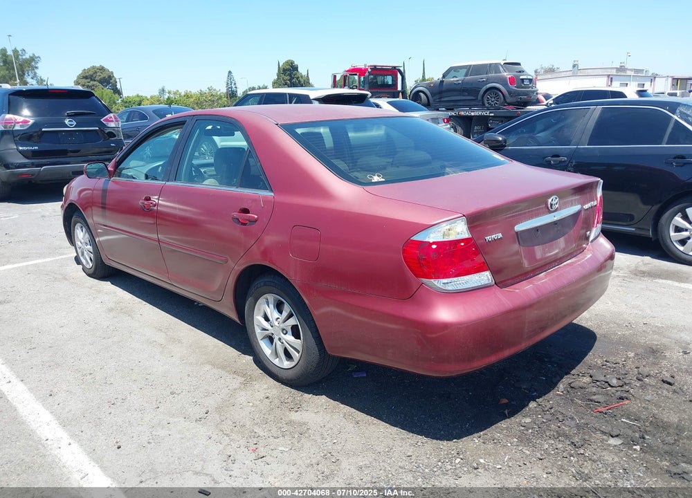 2005 TOYOTA CAMRY LE V6 VIN: 4T1BF32K05U100473