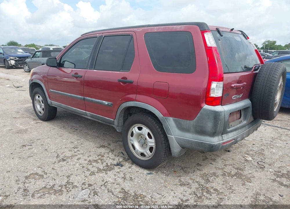 2005 HONDA CR-V LX VIN: JHLRD68595C020092