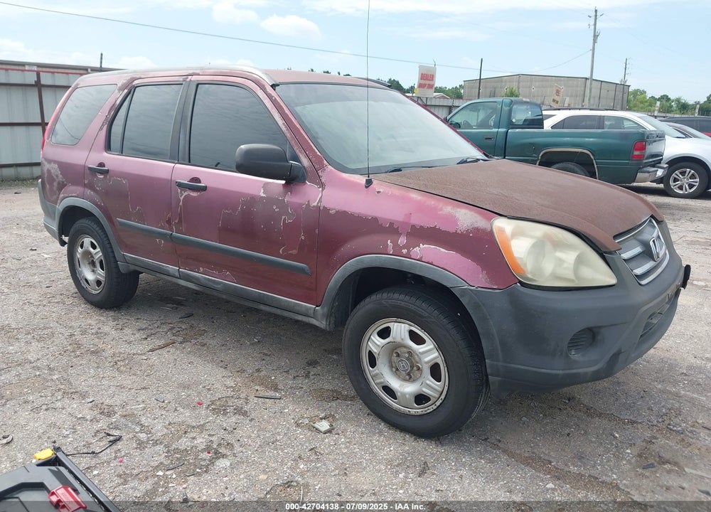2005 HONDA CR-V LX VIN: JHLRD68595C020092