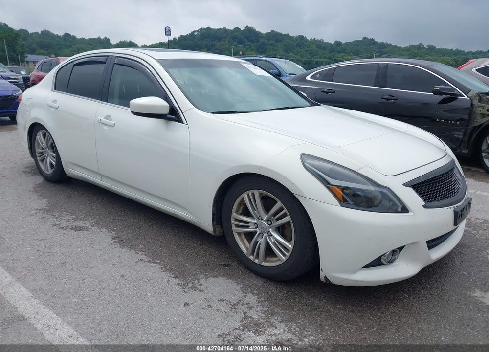2013 INFINITI G37X VIN: JN1CV6AR5DM762577