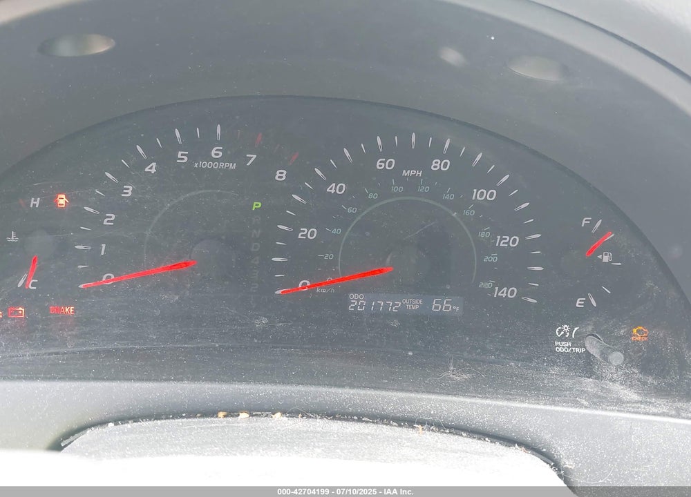 2007 TOYOTA CAMRY VIN: 4T1BE46K97U604834