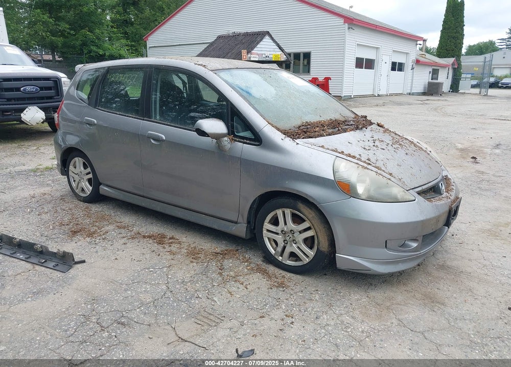 2007 HONDA FIT SPORT VIN: JHMGD38667S023695