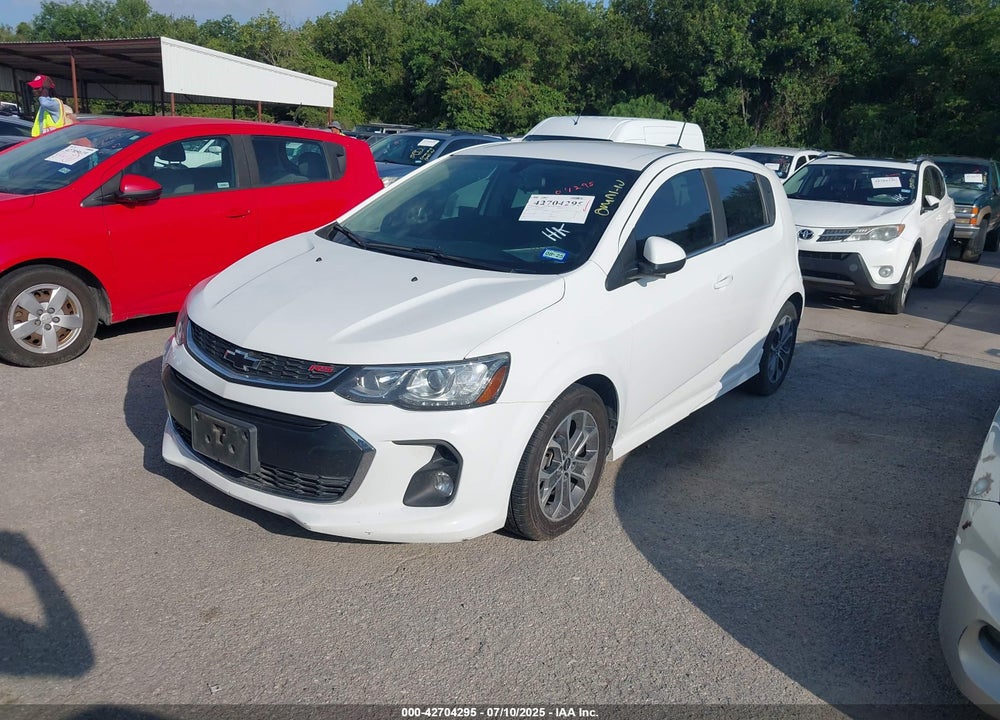 2018 CHEVROLET SONIC VIN: 1G1JD6SH6J4115266