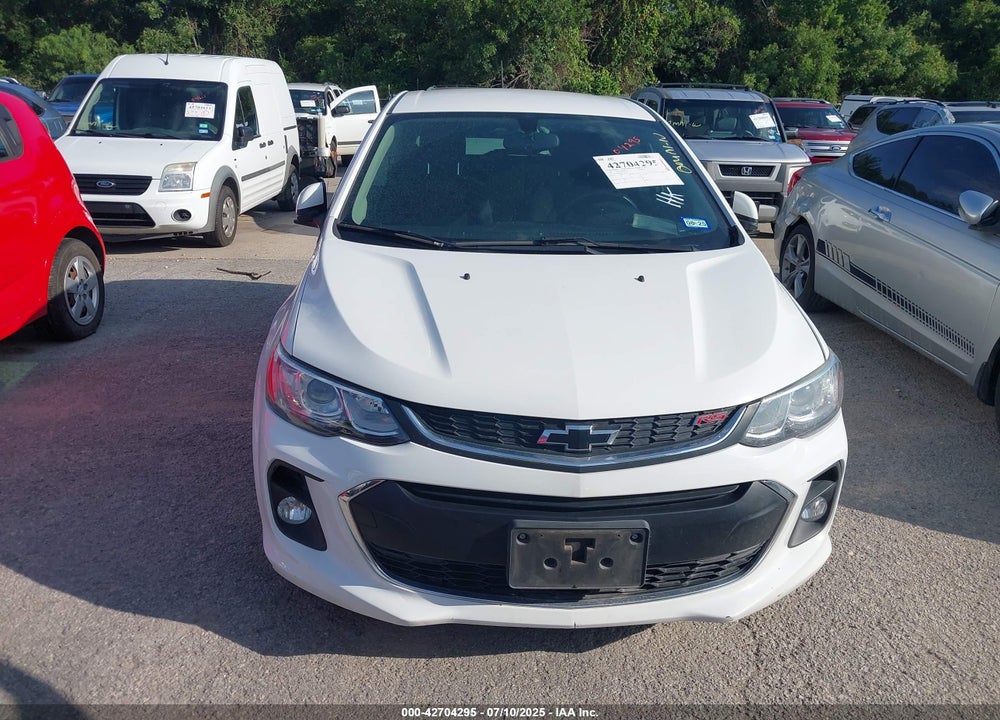 2018 CHEVROLET SONIC VIN: 1G1JD6SH6J4115266