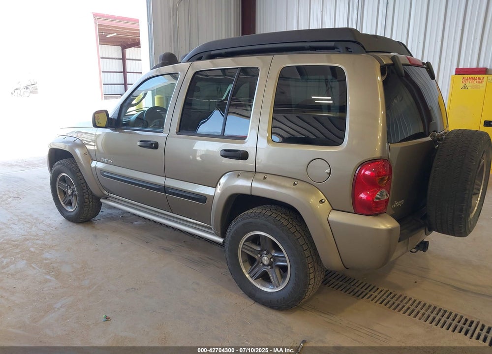 2004 JEEP LIBERTY RENEGADE VIN: 1J4GK38K04W155631