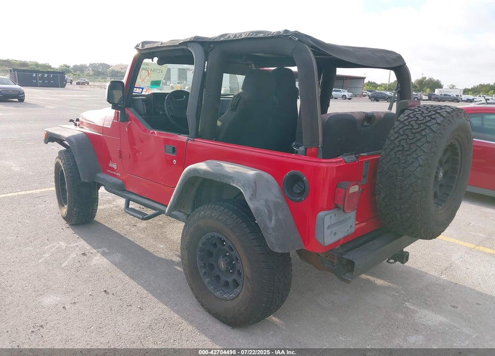 2003 JEEP WRANGLER SE VIN: 1J4FA29113P323655