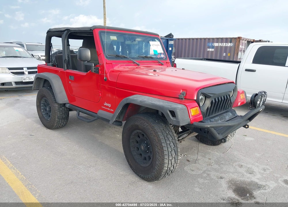 2003 JEEP WRANGLER SE VIN: 1J4FA29113P323655