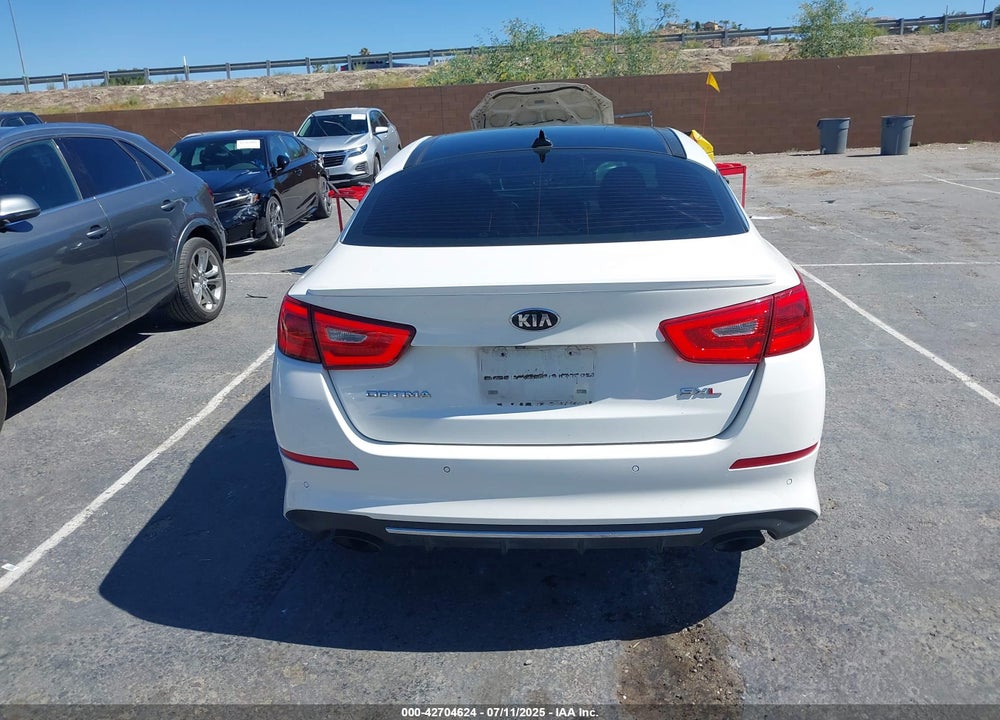 2015 KIA OPTIMA VIN: 5XXGR4A66FG516109