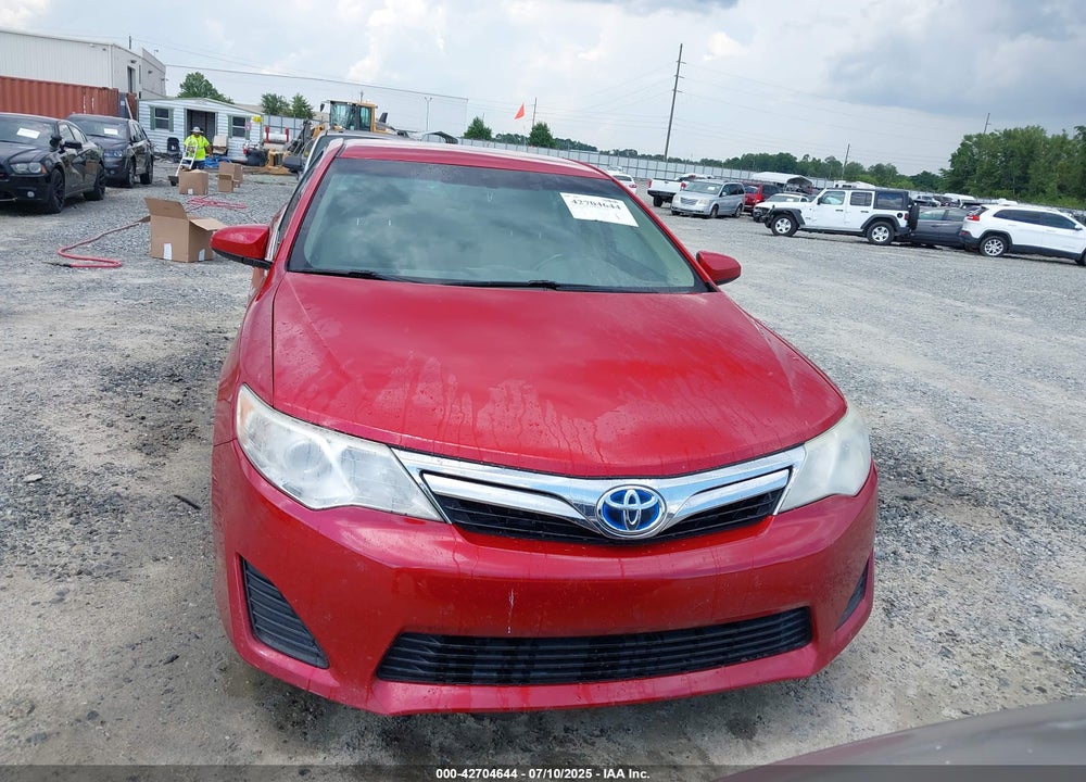 2014 TOYOTA CAMRY HYBRID VIN: 4T1BD1FK0EU109467