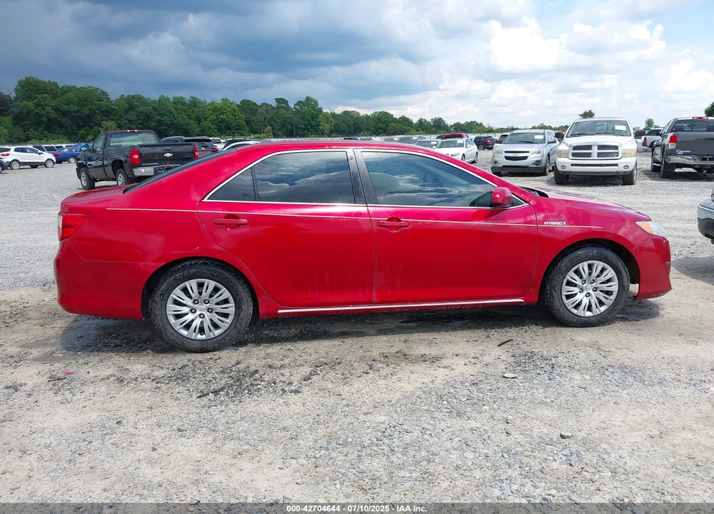 2014 TOYOTA CAMRY HYBRID VIN: 4T1BD1FK0EU109467