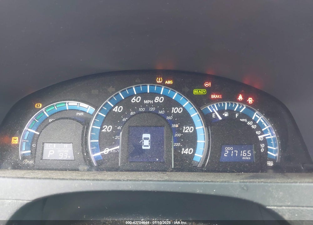 2014 TOYOTA CAMRY HYBRID VIN: 4T1BD1FK0EU109467