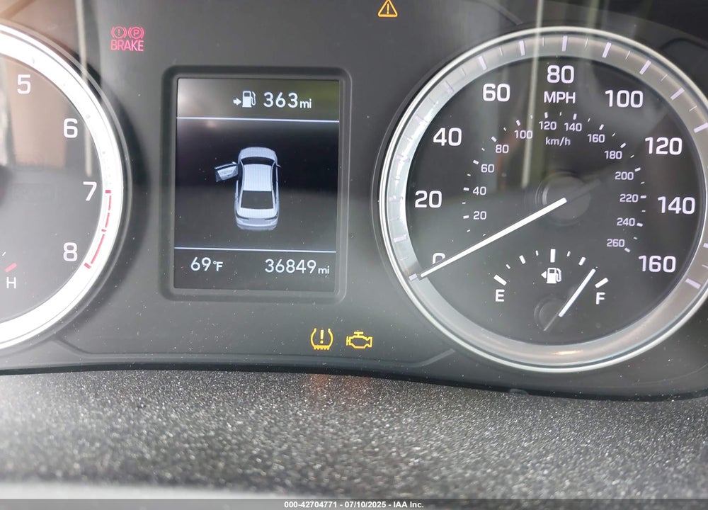 2019 HYUNDAI SONATA VIN: 5NPE24AF7KH807051
