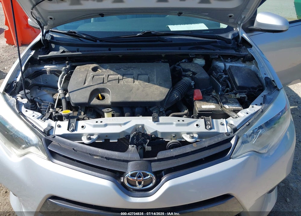 2016 TOYOTA COROLLA VIN: 2T1BURHE0GC521818