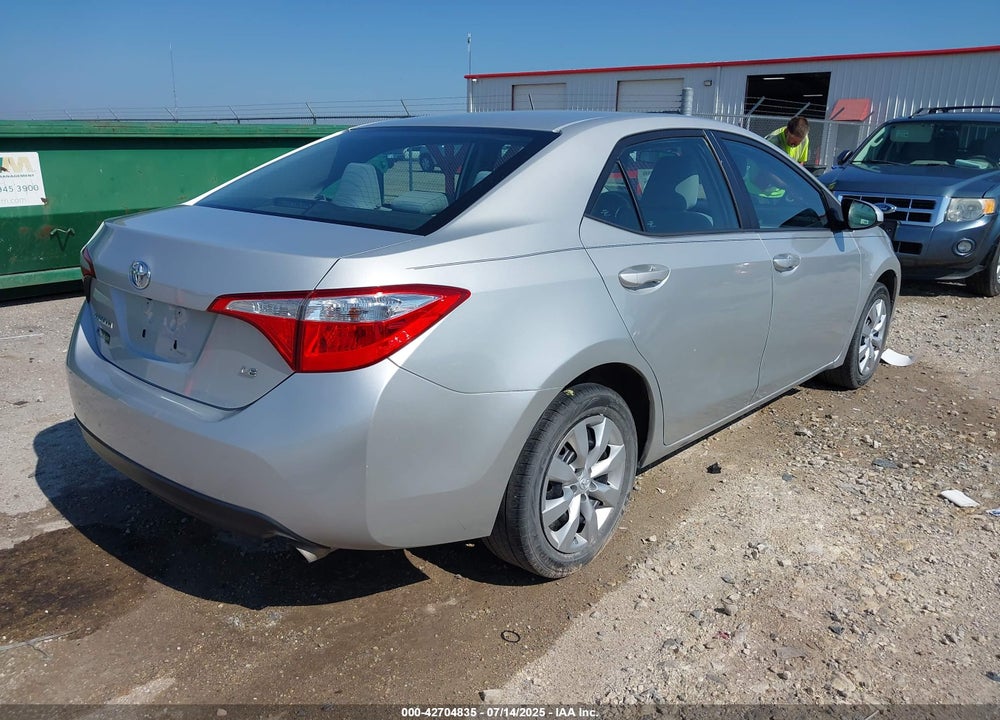 2016 TOYOTA COROLLA VIN: 2T1BURHE0GC521818