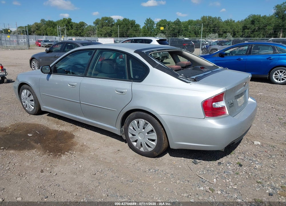 2006 SUBARU LEGACY 2.5I VIN: 4S3BL626667210770
