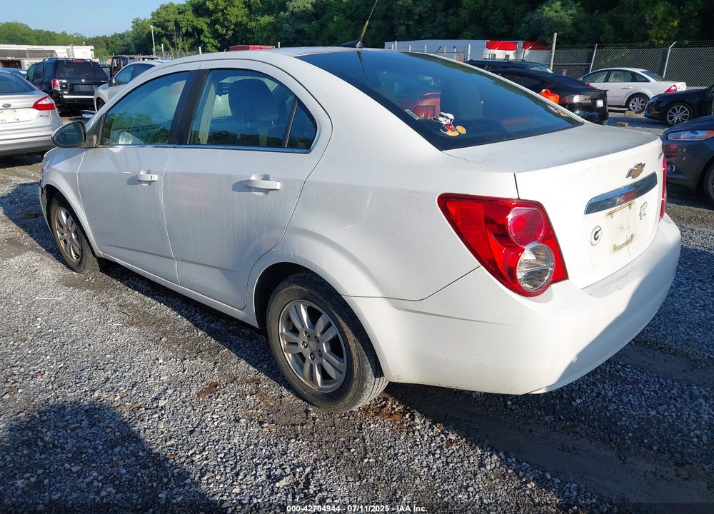 2013 CHEVROLET SONIC VIN: 1G1JC5SH8D4206606