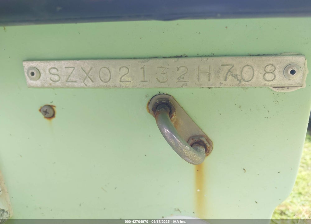 2008 SHALLOW SPORT BOAT OTHER VIN: SZX02132H708