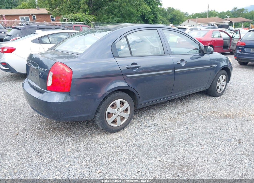 2009 HYUNDAI ACCENT VIN: KMHCN46C29U374442