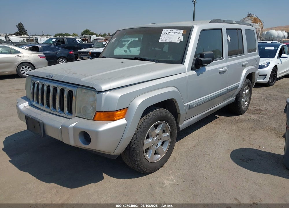 2007 JEEP COMMANDER SPORT VIN: 1J8HH48K97C587583