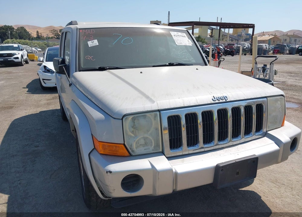 2007 JEEP COMMANDER SPORT VIN: 1J8HH48K97C587583